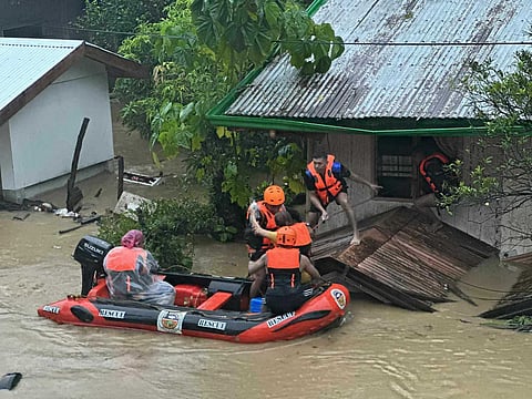 Samar island residents evacuated