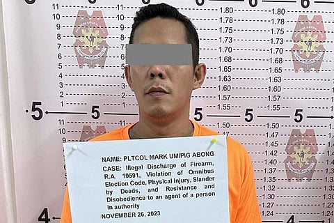 Charges slapped on former QC police officer for firing gun outside restobar