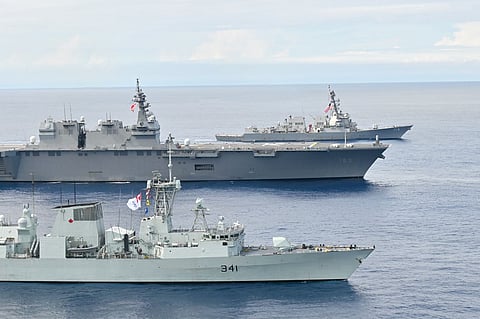 China on ‘alert’ as U.S., Canadian ships cross Taiwan Strait