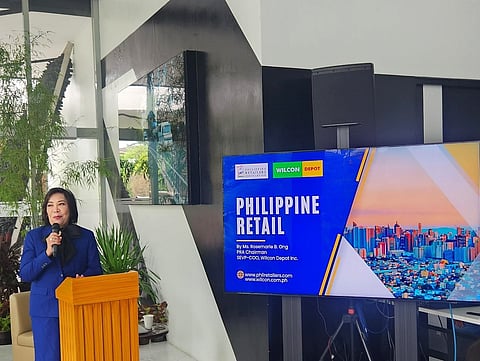 Rosemarie Bosch-Ong, senior executive vice president and chief operating officer of Wilcon Depot, also the current chairperson of the Philippine Retailers Association, said the country’s growth remains attainable if industries digitize their operations. | phorograph courtesy of Wilcon Depot
