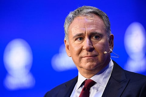 FILE PHOTO: Ken Griffin, founder and CEO, Citadel LLC (Photo by Patrick T. FALLON / AFP)