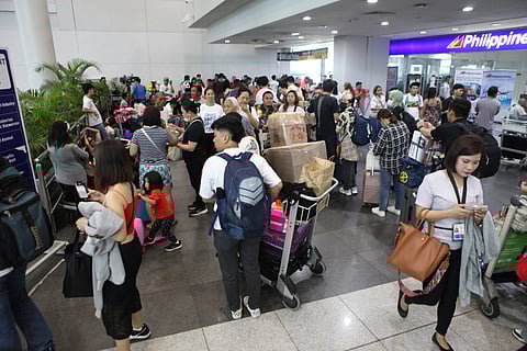 FILE: Brownout at NAIA.