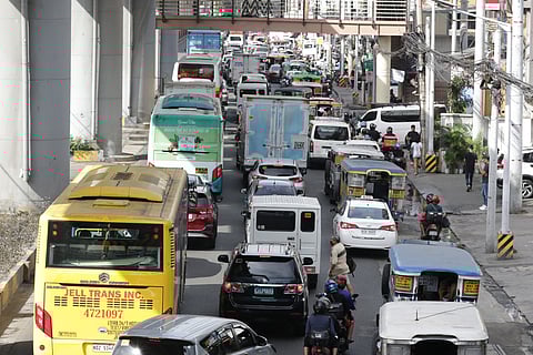 FILE: Traffic along EDSA