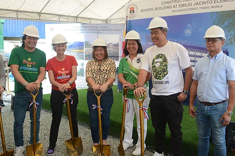 New Tondo school under construction
