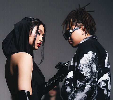 Alex Bruce and O Side Mafia’s Costa Cashman. | photograph courtesy of Sony Music