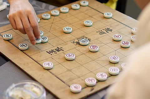 Xiangqi, or Chinese chess, has been hugely popular for hundreds of years across Asia -- and 48-year-old Yan Chenglong beat dozens of contenders last week to win the title of "Xiangqi King" at a national tournament hosted by the Chinese Xiangqi Association. (Photo: henrychesssets.com)