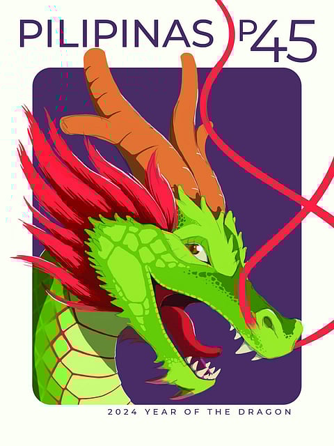 PHLPost welcomes 2024 with Year of the Wooden Dragon stamps