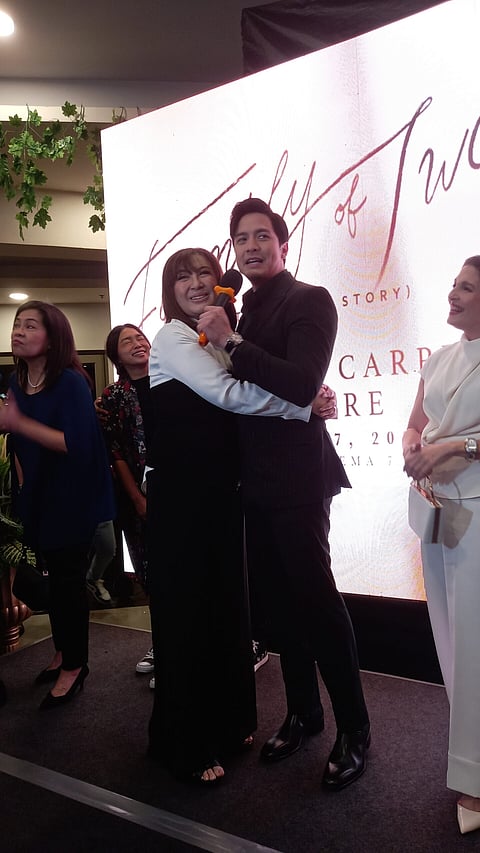 sharon Cuneta and Alden Richards(Photograph by Joceyln Valle for the Daily Tribune)