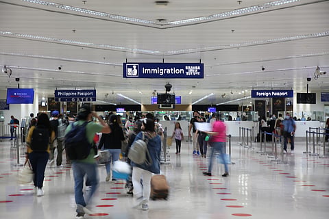 FILE: Immigration at NAIA.