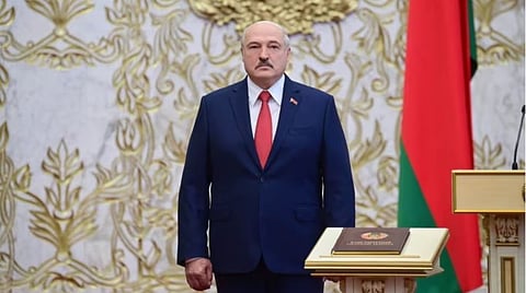Belarusian strongman Alexander Lukashenko (