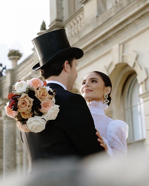 MONTY Blencowe and Lovi Poe had their wedding at the historic Cliveden House located in Berkshire, London.(Photograph courtesy of IG/Lovi Poe Blencowe)