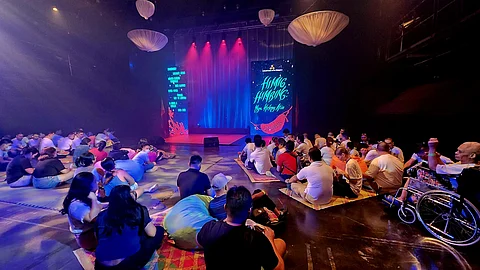 The ‘Himig Himbing’ launch features set design by CCP Production Design Division's Ricardo Eric Cruz, highlighting the importance of nurturing arts appreciation among young children.