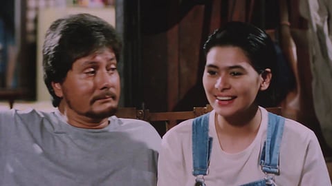RONALDO Valdez and Aiko Melendez in the 1993 film ‘May Minamahal.’ | PHOTOGRAPH COURTESY OFABS-CBN FILM PRODUCTIONS