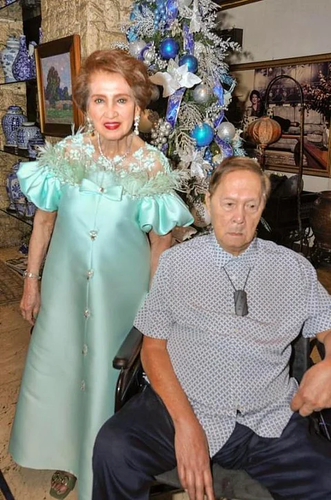 Nene Leonor and birthday boy Jun Leonor.