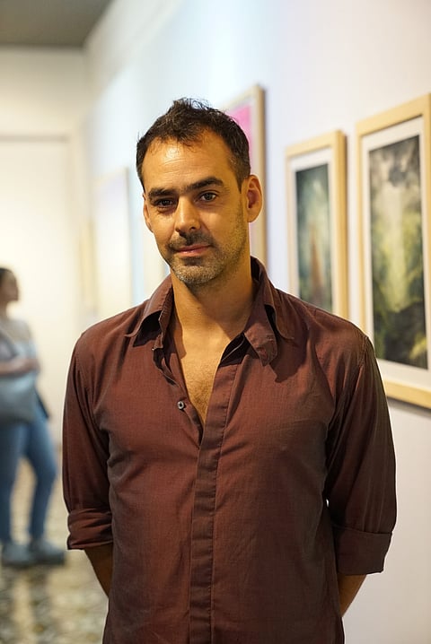 JUAN Manuel Arnabal, an artist from Uruguay.
