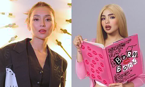 (Left) Kathryn Bernardo and Andrea Brillantes. Photo courtesy of @bernardokath, @blythe | Instagram.