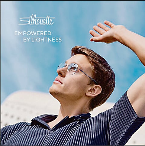 SENSUAL simplicity
in design. | PHOTOGRAPHS COURTESY OF SILHOUETTE EYEWEAR