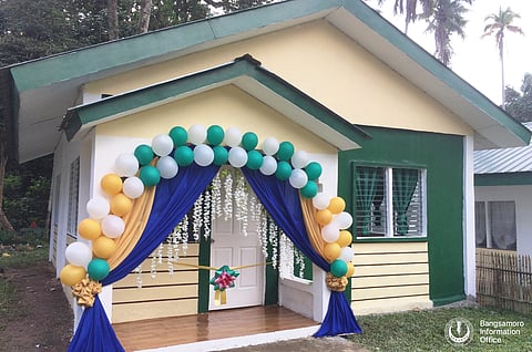 BARMM awards Sulu homes