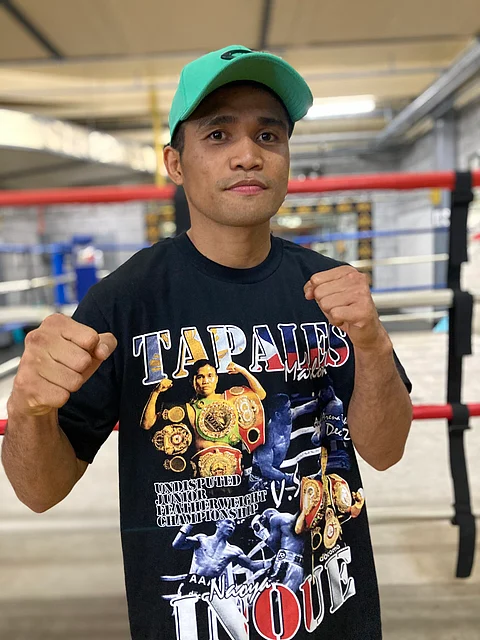 photograph by Nick Giongco for the daily tribune
Marlon Tapales draws power from his high-altitude training camp heading into his unification war with Naoya Inoue on 26 December in Tokyo.