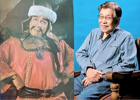 Manuel “Jun” Urbano Jr., the son of National Artist for Film Manuel Conde who made his own mark as a comedian-satirist with the long-running ‘Mr. Shooli’ character on television and films, died at 84 on 2 December.
(Photograph courtesy of facebook\filmex inc.)
