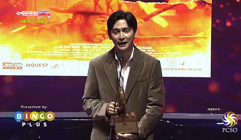 Cedrick Juan: Breakthrough actor of the year