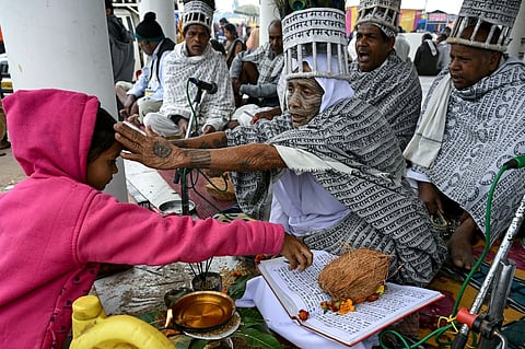 Body is a temple: tattooed Indians show Hindu devotion