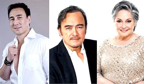 GINO Padilla, Anthony Castelo and Leah Navarro. | PHOTOGRAPH COURTESY OF Solaire Box Office