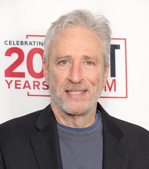 NEW YORK, NEW YORK - DECEMBER 11: Jon Stewart attends 2023 Night of Too Many Stars benefiting NEXT for AUTISM at Beacon Theatre on December 11, 2023 in New York City. Michael Loccisano/Getty Images/AFP (Photo by Michael loccisano / GETTY IMAGES NORTH AMERICA / Getty Images via AFP)