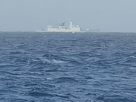 Chinese vessel monitored and detected in WPS. | Photo by Lade Kabagani