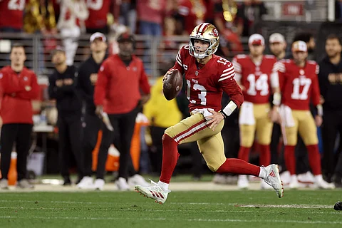 EZRA SHAW/AGENCE FRANCE-PRESSE
BROCK | Purdy has a chance to make history when the San Francisco 49ers battle the Kansas City Chiefs in the Super Bowl on Monday (Manila time).