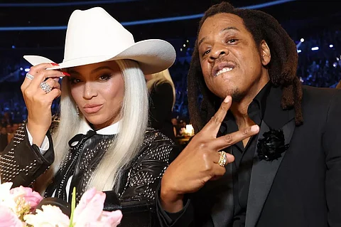 Beyonce and Jay Z.