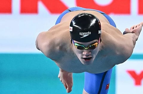 Chinese tops 100m freestyle