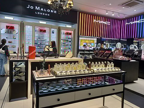 Perfumes and cosmetics.