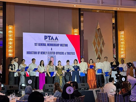 The 2024 newly elected officers and trustees of the PTAA.