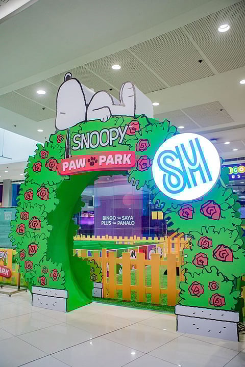 Snoopy Paw Park opens
