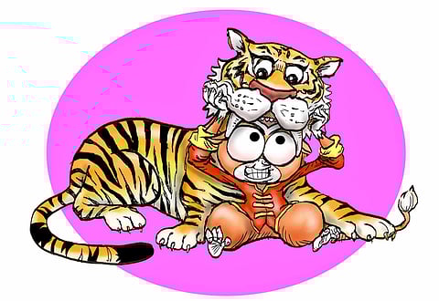 Tiger Woods turns his back on the Genesis Invitational owing to an illness. | RONALD MARTINEZ/agence france-presse