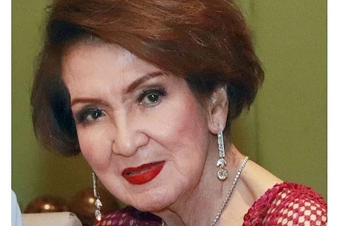 The eternally beautiful and most generous society doyenne, Nene Leonor.