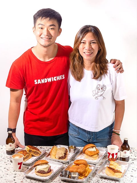 Photographs by Dolly Dy-Zulueta for The Daily Tribune
717 DELI owners Lance Ngo and his Tita Malou Yambao.