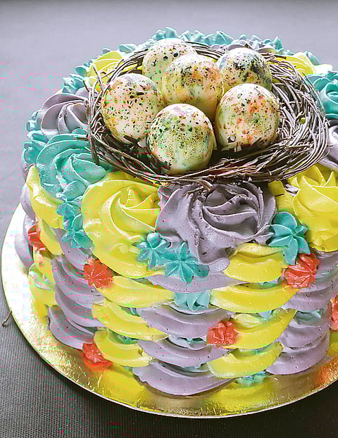 Photographs by Dolly Dy-Zulueta For the Daily Tribune
Easter Egg Cake only for Holy Week.