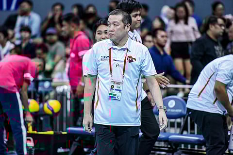 UE head coach Jerry Yee feels he doesn’t deserve to be slapped with a suspension by the UAAP. | PHOTOGRAPH COURTESY OF UAAP