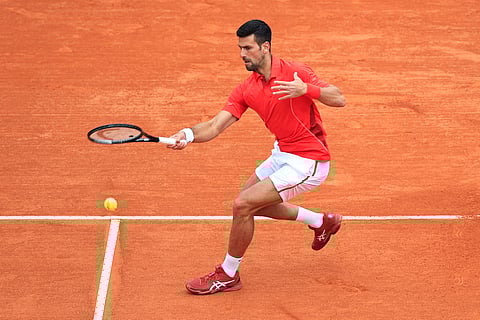 NOVAK Djokovic ‘feels great’ after posting a straight-set win over Roman Safiullin in the opening round of the Monte Carlo Masters. | VALERY HACHE/AGENCE FRANCE-PRESSE