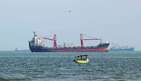 Ship sank after striking mine in Hormuz: Iran