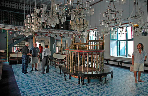 Representational image of a Jewish synagogue in Kochi; not a photograph of the reported fire.