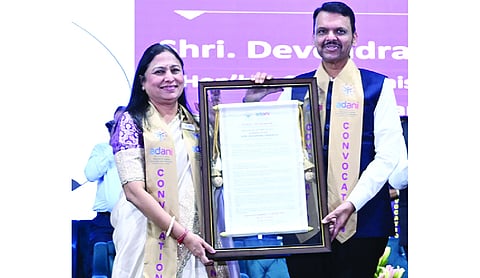 Fadnavis gets honorary D.Litt.