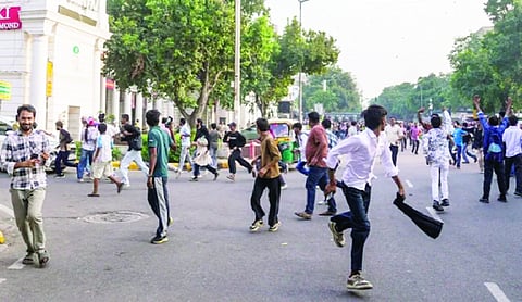 10 FIRs, 5 held over assault on anti-CEC protesters