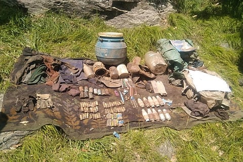 Image of the seized ammunition
