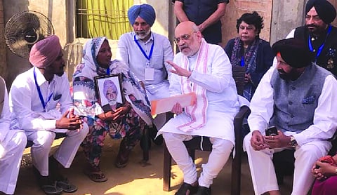 End chitta trade: Shah slams AAP in Punjab
