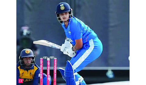 Shafali reprimanded for breaching ICC of Conduct