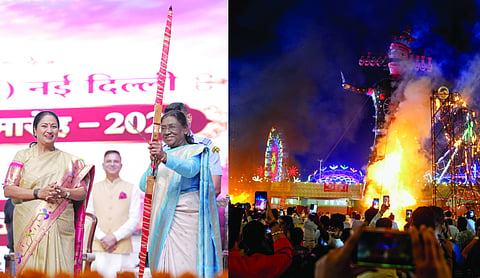 Dussehra celebrated as leaders highlight triumph of good over evil