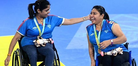 India won four bronze medals in para table tennis at the Asian Para Games, with Sahana and Prachi Pandey making history as the country’s first medallists in the standing category.